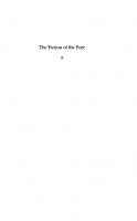 The Fiction of the Poet: In the Post-Symbolist Mode [Course Book ed.]
 9781400862566