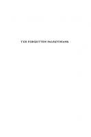 The Forgotten Palestinians: A History of the Palestinians in Israel
 9780300170139