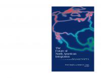 The Future of North American Integration : Beyond NAFTA
 9780815798866, 9780815733980