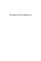 The Global Limits of Competition Law
 9780804782678