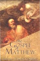 The Gospel of Matthew
 0802844383, 2002074324