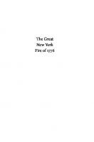 The Great New York Fire of 1776: A Lost Story of the American Revolution
 9780300268478