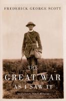 The Great War as I Saw It
 9780773596511
