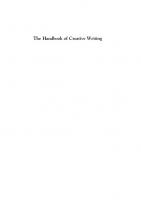The Handbook of Creative Writing
 9780748689774