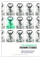 The Handbook of Fashion Studies
 9781472577443