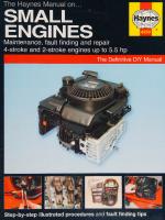 The Haynes Manual on Small Engines
 085733686X, 9780857336866