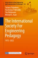 The International Society For Engineering Pedagogy: 1972–2022 (Lecture Notes on Data Engineering and Communications Technologies, 151)
 3031198891, 9783031198892