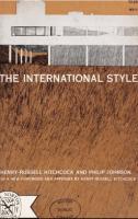 The International Style
 0393315185,  9780393315189