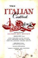 The Italian cookbook