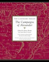 The Landmark Arrian: The Campaigns of Alexander the Great (Landmark (Anchor Books)) [Annotated]
 9781400079674