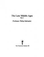 The late Middle Ages. [Part 1 of 2]
 9781598033441, 1598033441