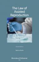 The Law of Assisted Reproduction
 9781526508195, 9781526508188, 9781526508218
