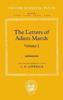 The Letters of Adam Marsh [1]
 0199281793, 9780199281794