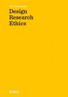 The Little Book of Design Research Ethics
 9780578163031, 0578163039