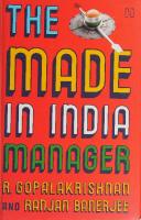 The Made-In-India Manager
 9351952517, 9789351952510