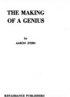 The Making of a Genius