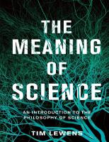 The Meaning Of Science: An Introduction To The Philosophy Of Science
 0465097480,  9780465097487,  0141977426,  9780141977423