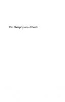 The Metaphysics of Death
 9781503622036