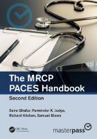 The MRCP Paces Handbook [2 ed.]
 9781498786324, 1011021021, 1498786324