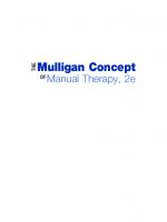 The Mulligan concept of manual therapy : textbook of techniques [2 ed.]
 9780729542821, 0729542823