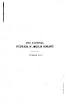 The National Cyclopaedia of Biography being the History of the United States [14-Supplement I]