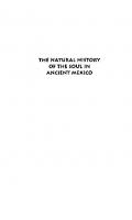 The Natural History of the Soul in Ancient Mexico
 9780300194937