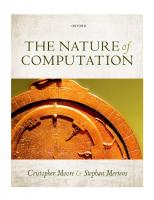 The Nature of Computation [1 ed.]
 0199233217, 9780199233212