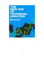 The New Age of Technical Analysis