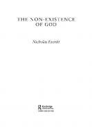 The Non-Existence of God
 0415301068, 9780415301060