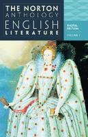 The Norton Anthology of English Literature (Ninth Edition) (Vol. Package 1: Volumes A, B, C) [9 ed.]
 0393913007, 9780393913002