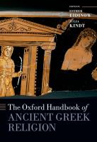 The Oxford Handbook of Ancient Greek Religion
 9780199642038, 0199642036