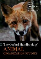The Oxford Handbook of Animal Organization Studies
 9780192848185, 0192848186