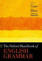 The Oxford Handbook of English Grammar
 9780198755104, 0198755104