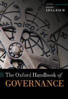 The Oxford Handbook of Governance
 9780199560530, 0199560536