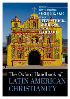 The Oxford Handbook of Latin American Christianity
 0199860351, 9780199860357