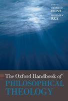 The Oxford Handbook of Philosophical Theology
 9780199289202, 0199289204