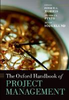 The Oxford Handbook of Project Management
 9780199563142, 0199563144