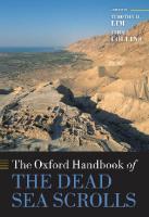 The Oxford Handbook of the Dead Sea Scrolls
 9780199207237, 0199207232