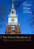 The Oxford Handbook of the U.S. Constitution [online version ed.]
 0190245751, 9780190245757