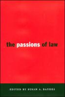 The Passions of Law
 9780814739297