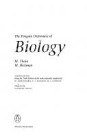 The Penguin Dictionary of Biology [10 ed.]