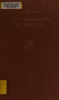 The Persistence of Religion : An Essay on Tantrism and Sri Aurobindo's Philosophy
 9789004377998