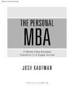 The Personal MBA: A World-class Business Education in a Single Volume - Urdu
 9780670919536, 0670919535