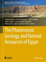 The Phanerozoic Geology and Natural Resources of Egypt
 3030956369, 9783030956363