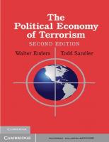 The Political Economy Of Terrorism
 0748781978,  9780521181006