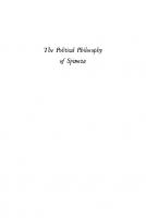 The Political Philosophy of Spinoza
 9780231888325