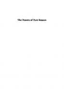The Powers of Pure Reason: Kant and the Idea of Cosmic Philosophy
 9780226243290