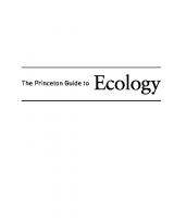 The Princeton Guide to Ecology [Course Book ed.]
 9781400833023
