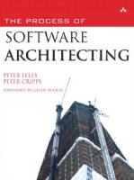 The process of software architecting
 0321357485, 9780321357489
