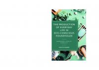 The Production of Everyday Life in Eco-Conscious Households: Compromise, Conflict, Complicity
 9781529211481